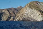 Beautiful rock formations on the south side of Catalina Island